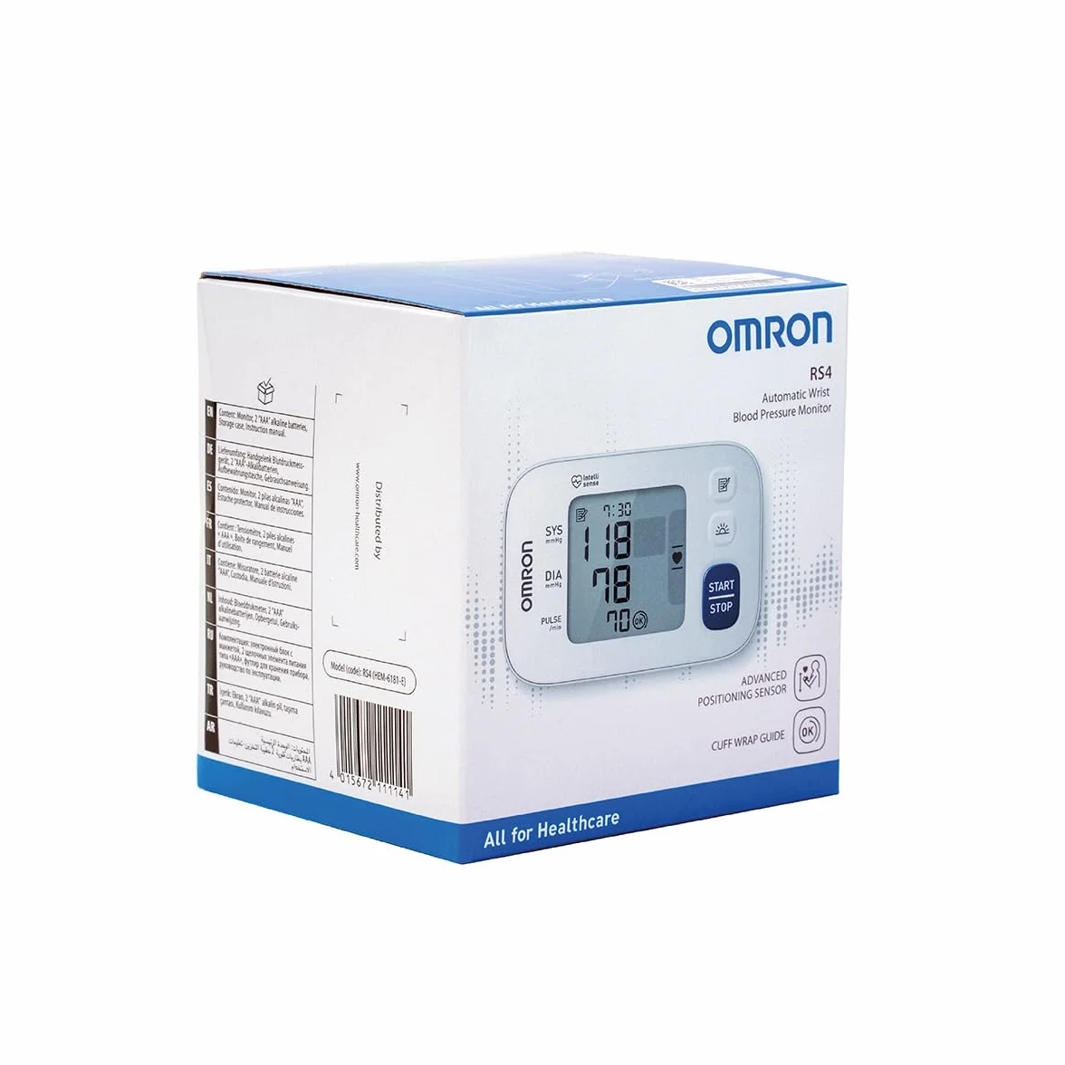 OMRON Omron RS4 Misuratore Della Pressione Da Polso