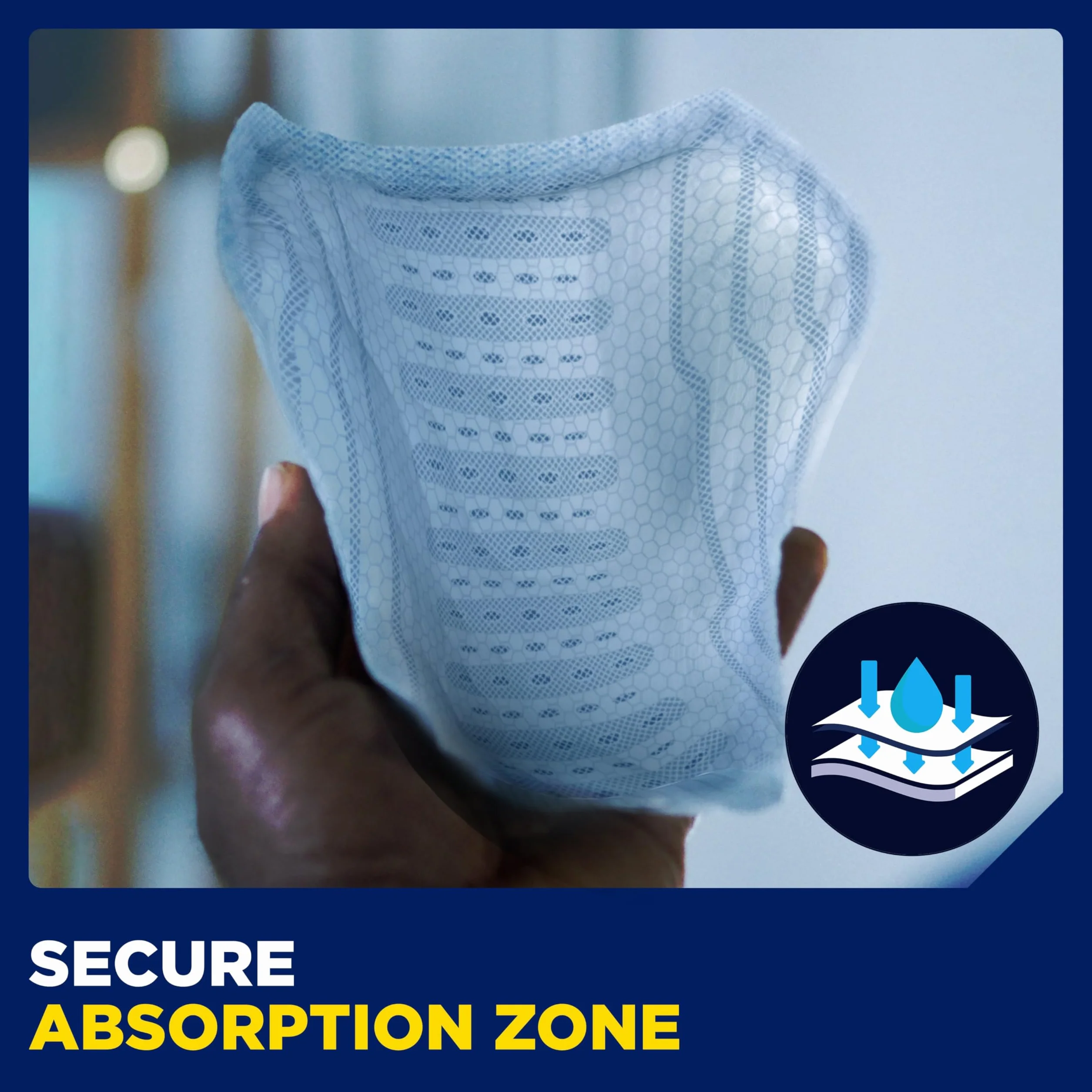 Tena Protector absorbente Active Fit para hombre, nivel 1, 4 paquetes de 24 (96 unidades)