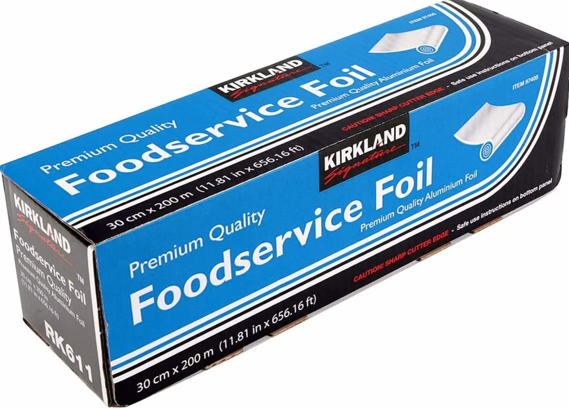 Kirkland - Papel de Aluminio Profesional para cátering, 30 cm x 200 m
