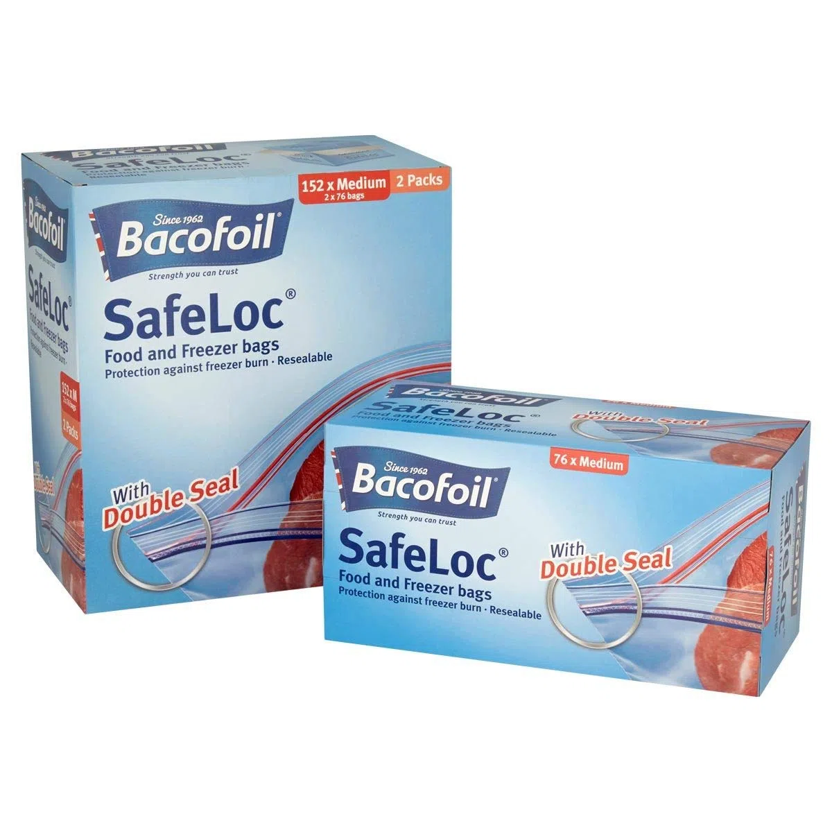 BacoFoil M264219C Safeloc mediano, 152 unidades