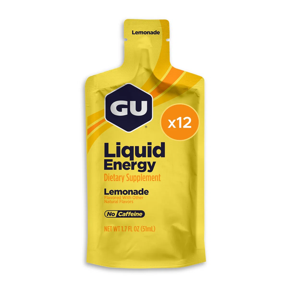 Gu Liquid Energy Gel Lemonade 12 U.