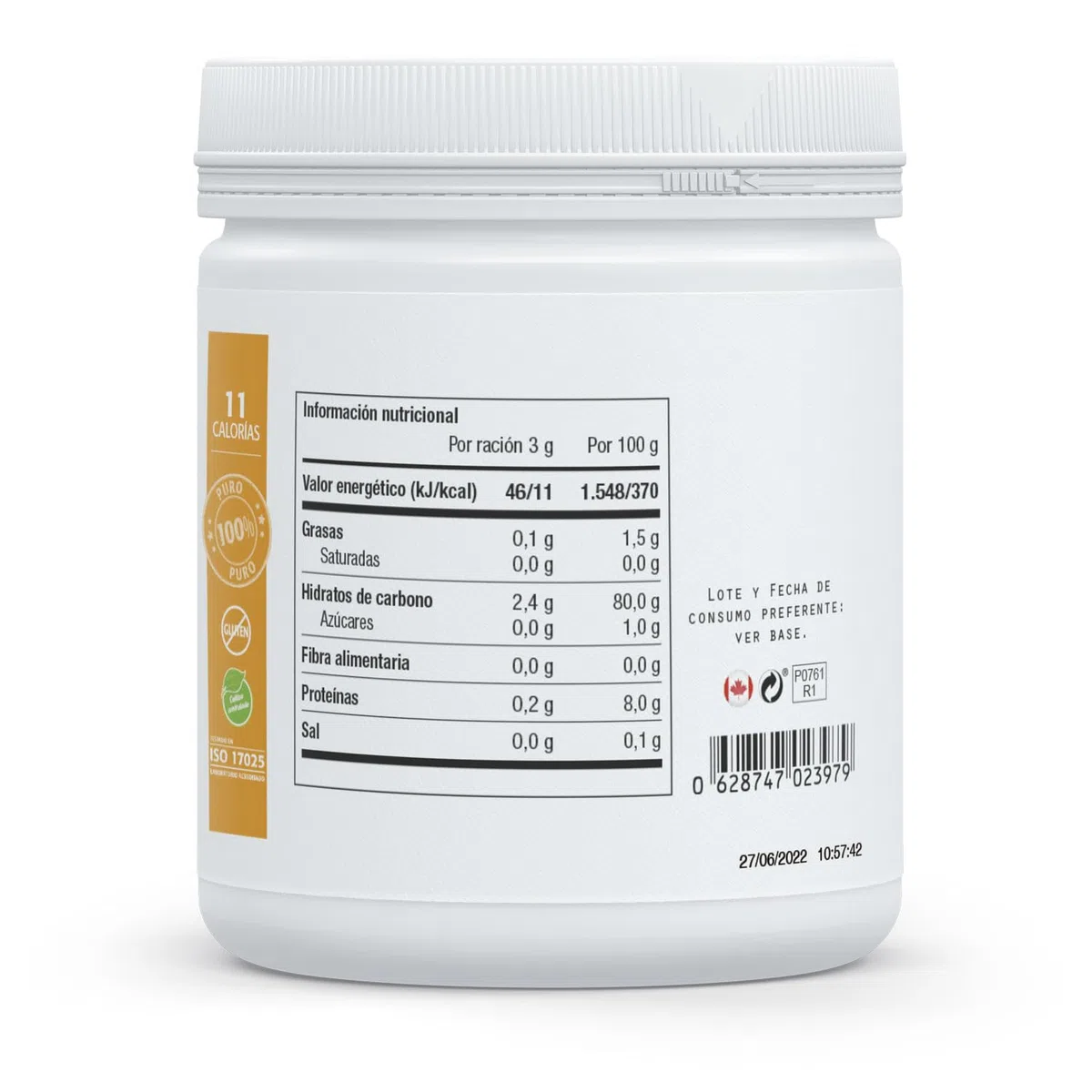 SURA VITASAN FermentActiv Jengibre en Polvo 100% Fermentado 150 g – Suplemento Herbal – Apoyo a la Digestión y el Sistema Inmunológico – Vegano y sin Gluten – 3 g por Ración