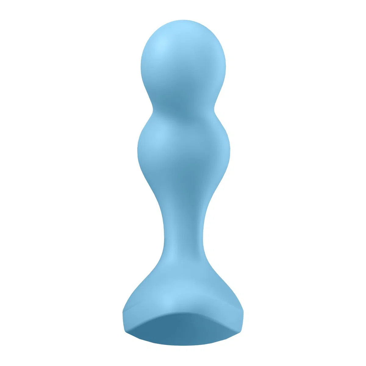 Satisfyer Deep Diver Connect App Tapón anal Bluetooth | Con control por app | Silicona | Impermeable (IPX7) | Masaje prostático para hombres y mujeres | Pequeño y discreto | Color: Azul