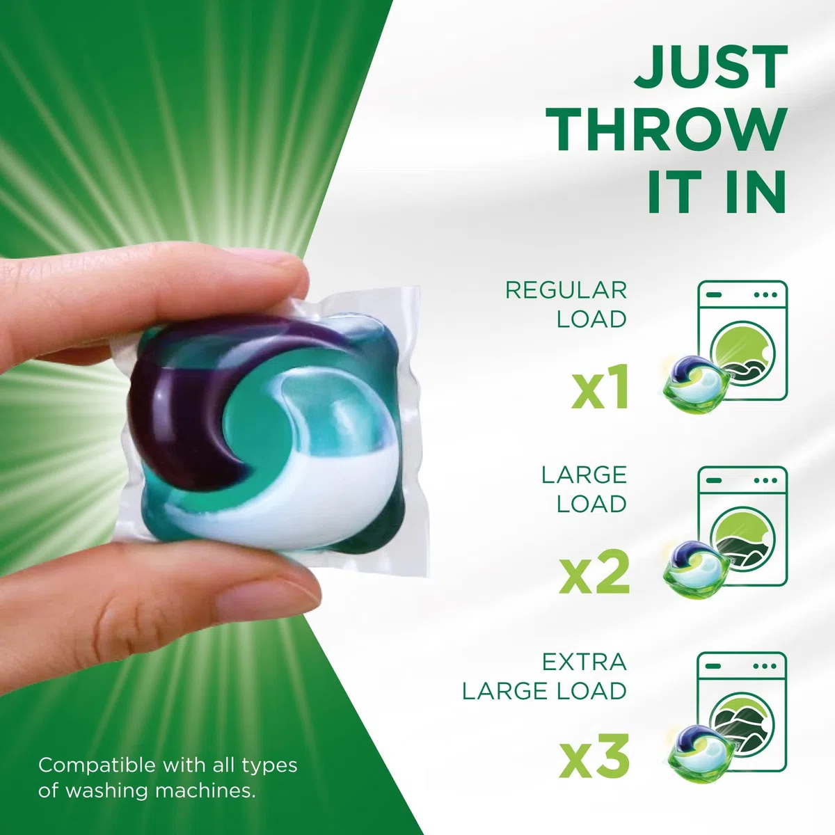 Liquitabs profesionales Ariel de color 2x50ct