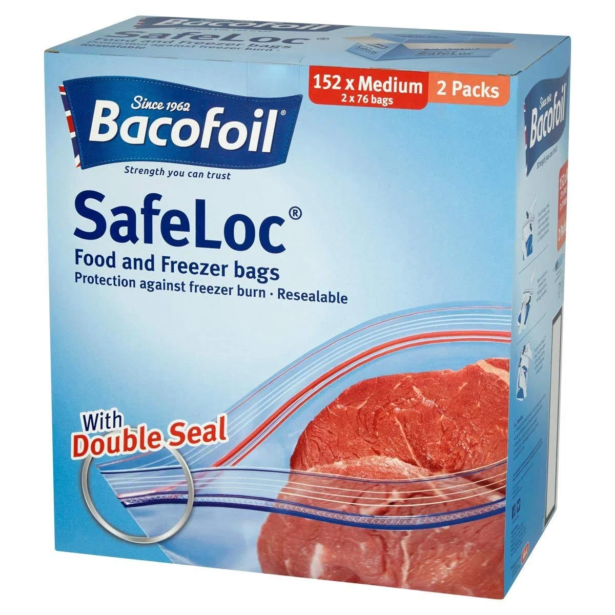 BacoFoil M264219C Safeloc mediano, 152 unidades