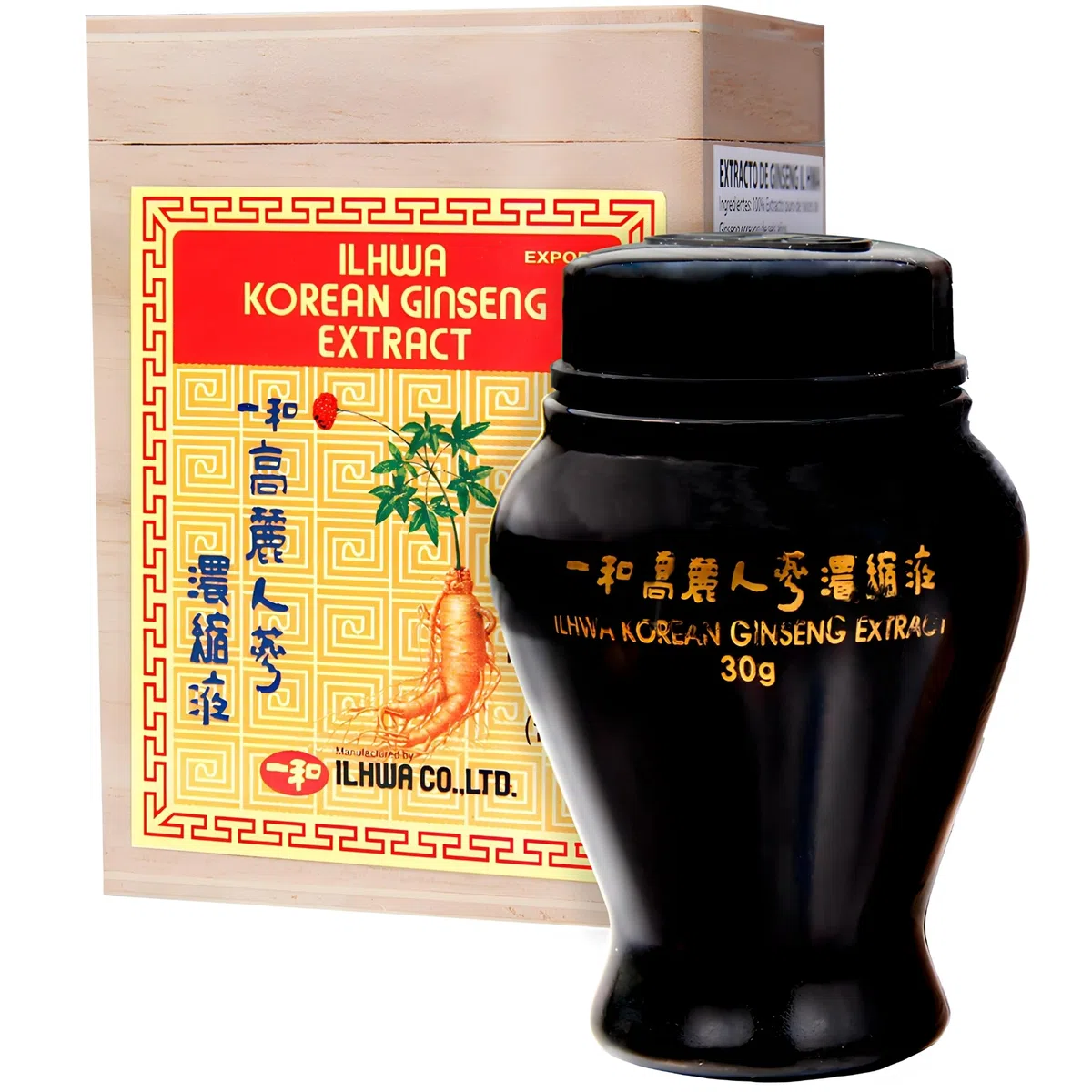 Tongil | 100% Extracto Puro De Ginseng Coreano Ilhwa - Para Hacer Té de Ginseng - Experiencia Relajante y Revitalizante - Raíces Panax ginseng de Cultivo Propio y Extracción Exclusiva