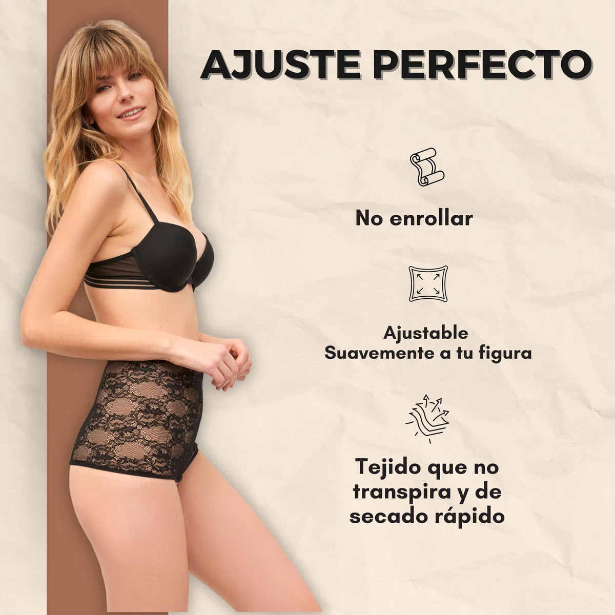 SIIL Banda de ostomía negro Ostomy | Bolsillo interior para sujetar la bolsa | Cinturón de ostomia | Funda para bolsa de ostomia