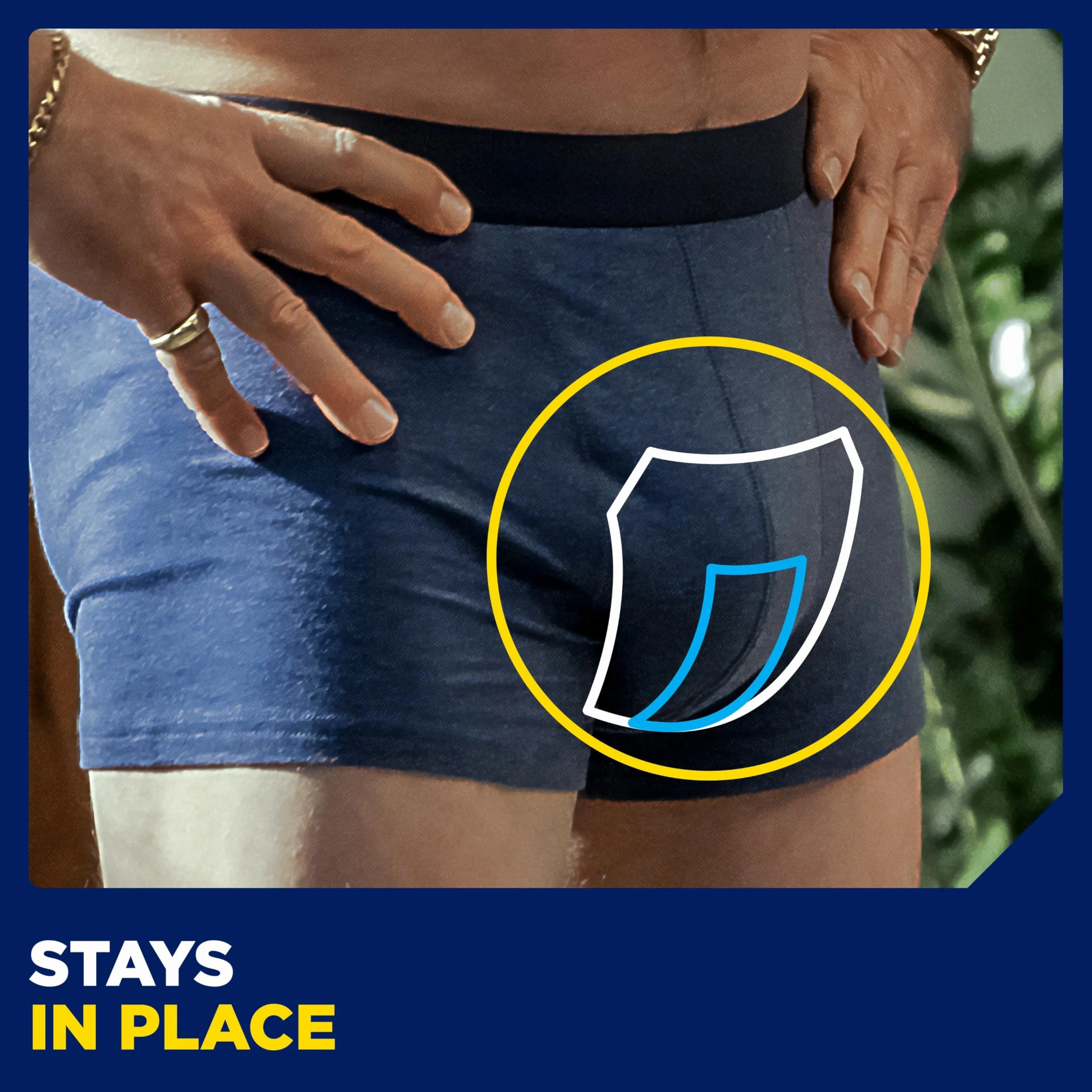 Tena Protector absorbente Active Fit para hombre, nivel 1, 4 paquetes de 24 (96 unidades)